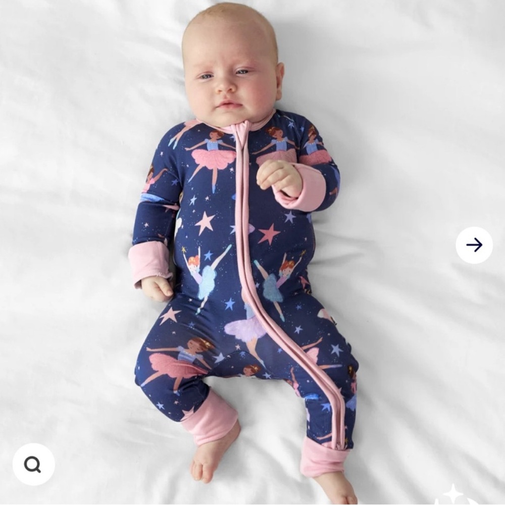 Little Sleepies Ballerina Star Bodysuit - 3-6 Months